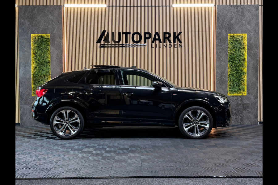 Audi Q3 Sportback 45 TFSI e 3X S-LINE|PANO|SONOS|MATRIXLED|360CAM|MEMORY|KEYLESS|SFEERVERLICHTING|TREKHAAK|DEALER ONDERHOUDEN|VOL!