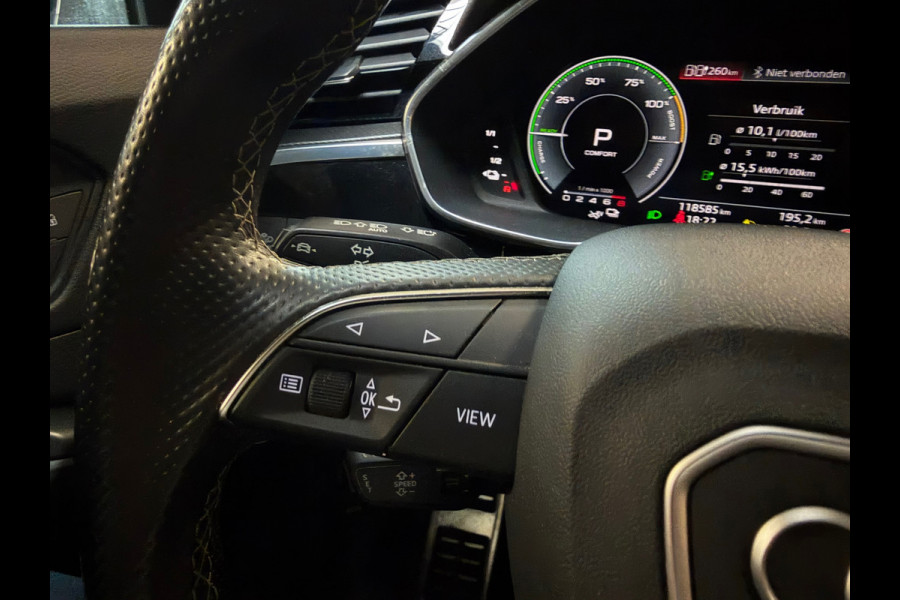 Audi Q3 Sportback 45 TFSI e 3X S-LINE|PANO|SONOS|MATRIXLED|360CAM|MEMORY|KEYLESS|SFEERVERLICHTING|TREKHAAK|DEALER ONDERHOUDEN|VOL!