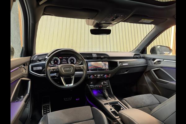 Audi Q3 Sportback 45 TFSI e 3X S-LINE|PANO|SONOS|MATRIXLED|360CAM|MEMORY|KEYLESS|SFEERVERLICHTING|TREKHAAK|DEALER ONDERHOUDEN|VOL!