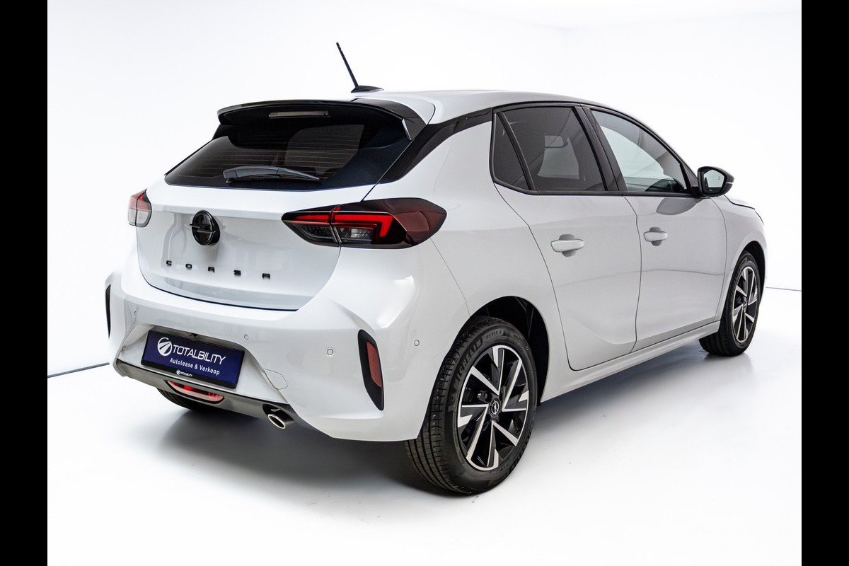 Opel Corsa 1.2 Turbo GS | Camera | Cruise | Airco | Apple Carplay/ Android Auto | PDC V+A Donker glas, Zwart Optiek , Dodehoek