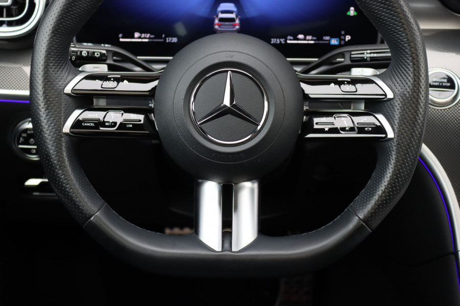 Mercedes-Benz C-Klasse Estate 300 e AMG Line Premium+ | Panoramadak | Memory | Nappa Leder | Trekhaak | HUD | Augmented Reality | Keyless Go | Surround Camera | Dodehoekassistent |