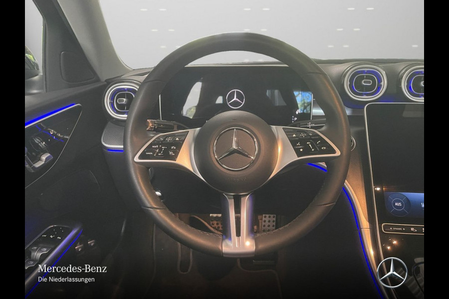 Mercedes-Benz C-Klasse 300e AVANTGARDE ** LED, NAVI+, LEDER, PANORAMA, CAMERA, MEMORY ** 1e EIG - Ex MB-AG - UNFALLFREI ** ** INFORMEER OOK NAAR ONZE AANTREKKELIJKE FINANCIAL-LEASE TARIEVEN **