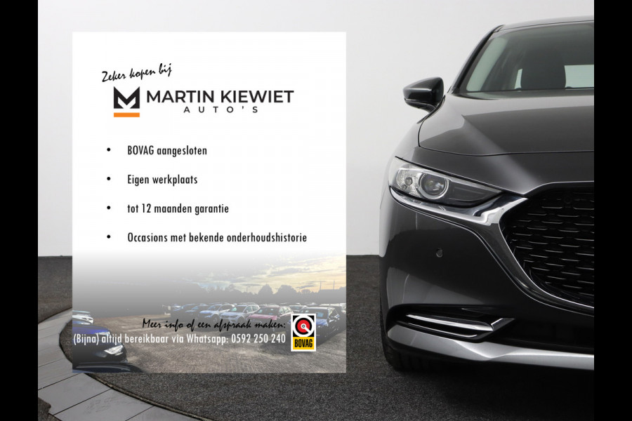 Mazda 3 2.0 e-SkyActiv-X M Hybrid 180 Comfort Bose|HUD|Camera|Stoelverwarming