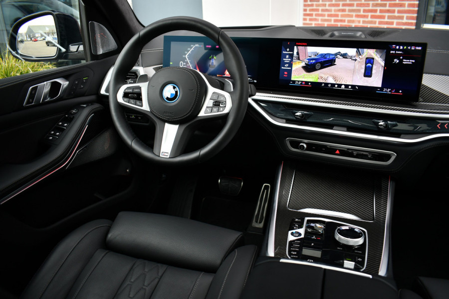 BMW X5 xDrive50e M-Sport Pro Skylounge ACC Trekh B&W Massage Ventilatie Alcantara 22inch
