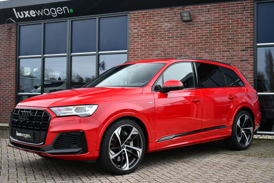 Audi Q7 55 TFSI e quattro S-Line Pano 22inch Contourzetels Luchtv