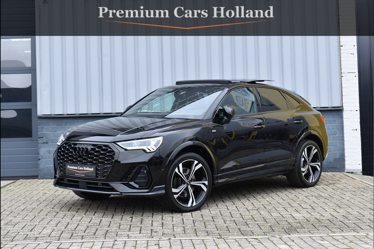 Audi Q3 Sportback 45 TFSI e S-Line 245 Pk Pano Sonos 360 Leder Matrix Trekhaak Keyless ACC 20 Inch