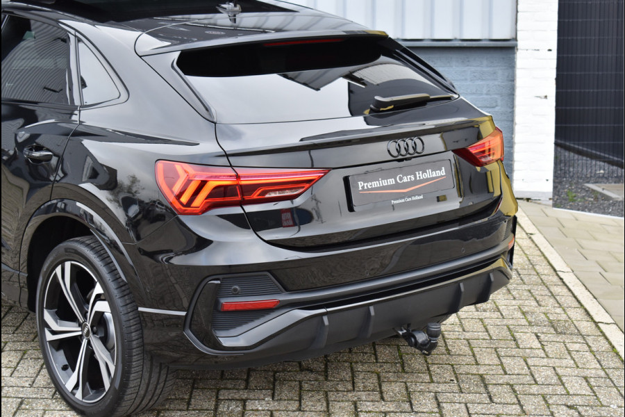 Audi Q3 Sportback 45 TFSI e S-Line 245 Pk Pano Sonos 360 Leder Matrix Trekhaak Keyless ACC 20 Inch