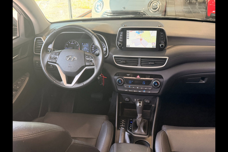 Hyundai Tucson 1.6 GDi Premium Pano-opendak leder autom Carplay navi cruise Stoelverw camera