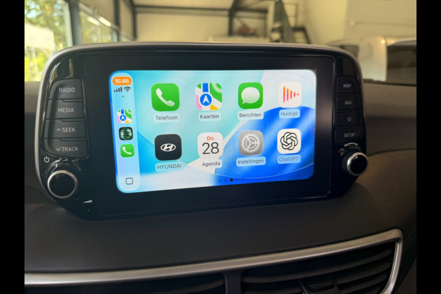 Hyundai Tucson 1.6 GDi Premium Pano-opendak leder autom Carplay navi cruise Stoelverw camera