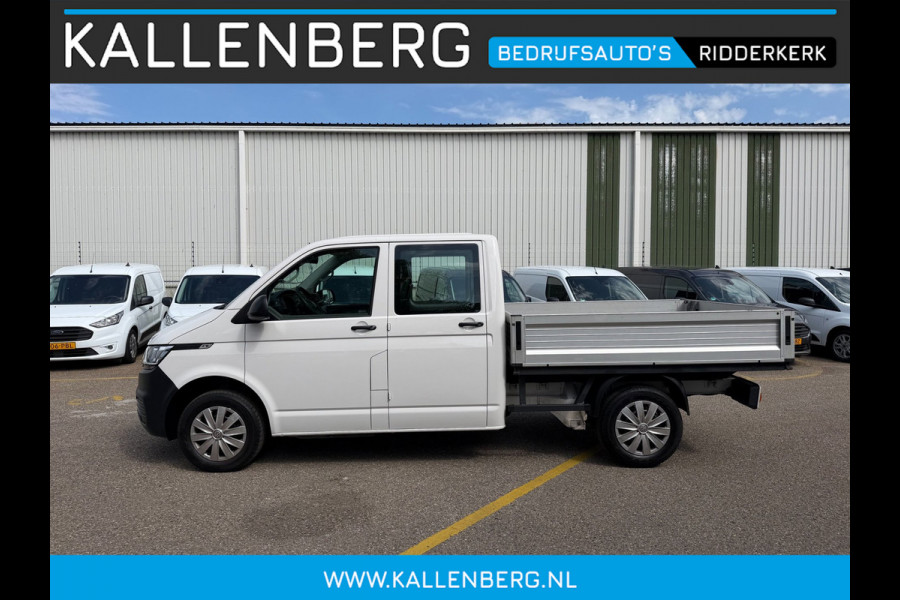 Volkswagen Transporter 2.0 TDI DC / 6 persoons / pick up / Open laadbak / dubbel cabine