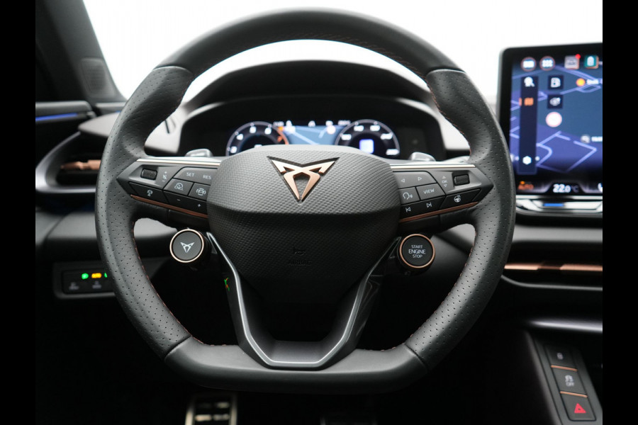 CUPRA Terramar 1.5 TSI e-Hybrid VZ Copper Edition PHEV 272pk DARK VOID METALLIC | Panodak | Head Up | Adaptive Cruise | 360 Camera | Lederen Sportstoelen Memory & Verwarmd | Sennheiser Premium Audio | Matrix LED | Sfeerverlichting | Stuur Verwarmd | Keyless | Blis | Plug In Hybrid |