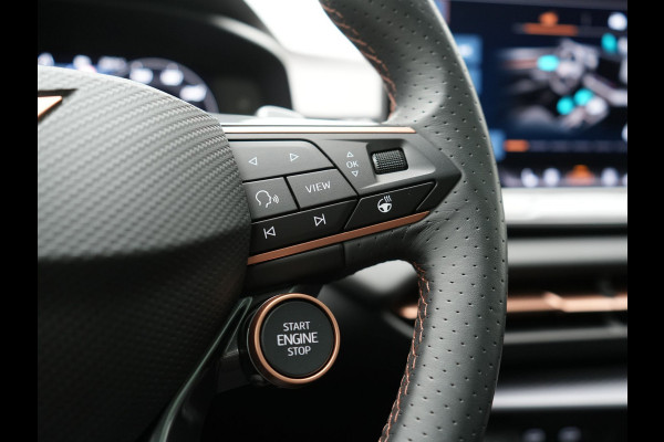 CUPRA Terramar 1.5 TSI e-Hybrid VZ Copper Edition PHEV 272pk DARK VOID METALLIC | Panodak | Head Up | Adaptive Cruise | 360 Camera | Lederen Sportstoelen Memory & Verwarmd | Sennheiser Premium Audio | Matrix LED | Sfeerverlichting | Stuur Verwarmd | Keyless | Blis | Plug In Hybrid |