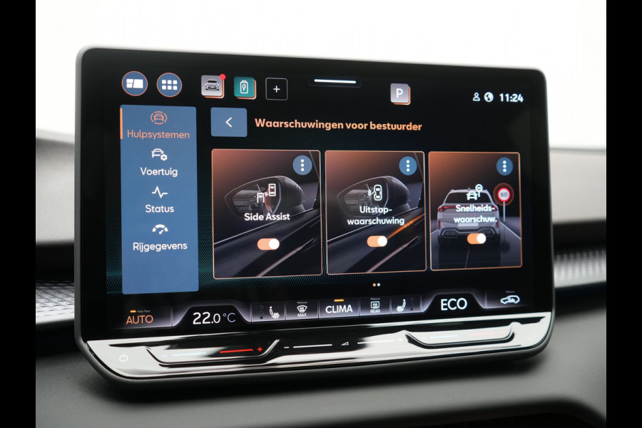 CUPRA Terramar 1.5 TSI e-Hybrid VZ Copper Edition PHEV 272pk DARK VOID METALLIC | Panodak | Head Up | Adaptive Cruise | 360 Camera | Lederen Sportstoelen Memory & Verwarmd | Sennheiser Premium Audio | Matrix LED | Sfeerverlichting | Stuur Verwarmd | Keyless | Blis | Plug In Hybrid |