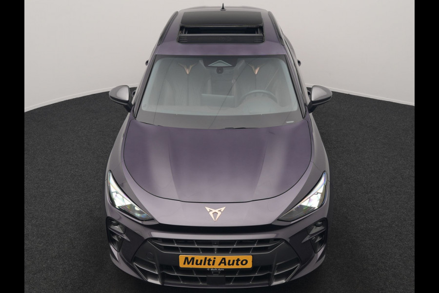 CUPRA Terramar 1.5 TSI e-Hybrid VZ Copper Edition PHEV 272pk DARK VOID METALLIC | Panodak | Head Up | Adaptive Cruise | 360 Camera | Lederen Sportstoelen Memory & Verwarmd | Sennheiser Premium Audio | Matrix LED | Sfeerverlichting | Stuur Verwarmd | Keyless | Blis | Plug In Hybrid |