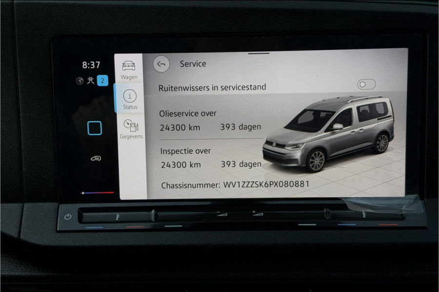 Volkswagen Caddy Cargo 1.5 TSI DSG-7 | Ergo | Camera | Carplay | ACC | Groot Scherm
