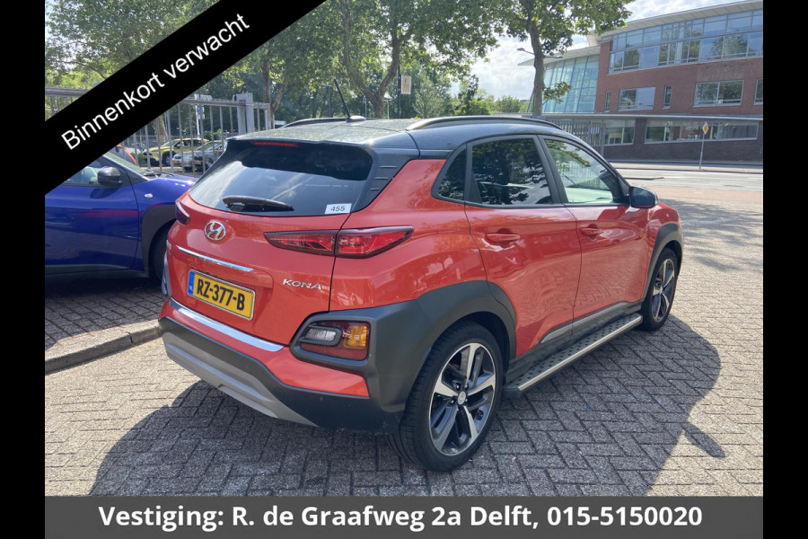 Hyundai Kona 1.0T Premium | Apple carplay & Android Auto | Stoel ventilatie / Verwarming | Head up display |