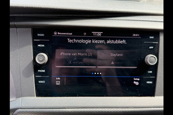Volkswagen Transporter 2.0 TDI L1H1 150PK DSG automaat / Dubbele schuifdeur / Carplay