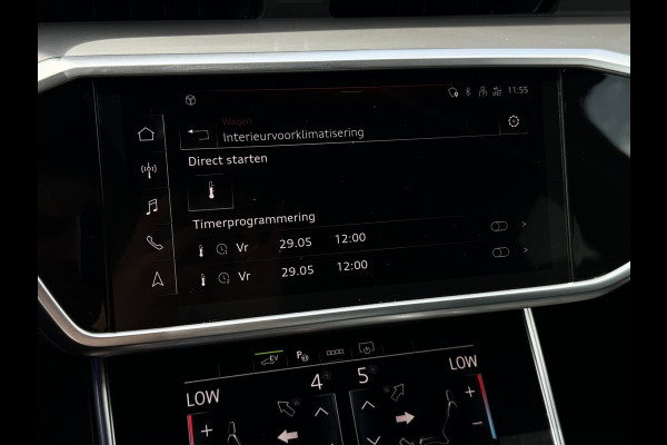Audi A6 Limousine 55 TFSI e quattro | RS stoelen | Trekhaak | Matrix | 360 | Sfeerverlichting | 20 inch | Carplay | Magnetic Ride