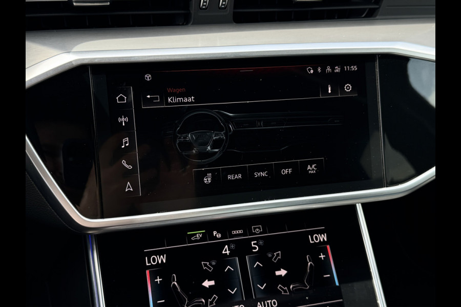 Audi A6 Limousine 55 TFSI e quattro | RS stoelen | Trekhaak | Matrix | 360 | Sfeerverlichting | 20 inch | Carplay | Magnetic Ride