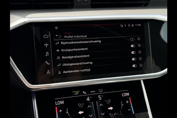 Audi A6 Limousine 55 TFSI e quattro | RS stoelen | Trekhaak | Matrix | 360 | Sfeerverlichting | 20 inch | Carplay | Magnetic Ride