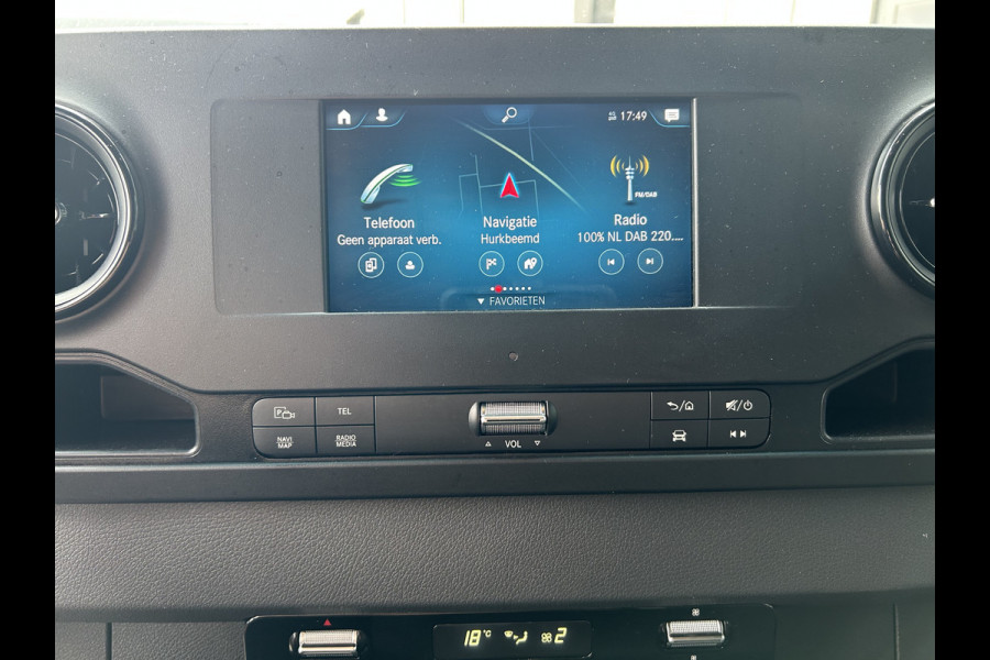 Mercedes-Benz Sprinter 317 CDI L2 H2 360 Camera / Trekhaak / MBUX / Navigatie / Parkeersensoren / Cruise control / Airco / 270 Graden achterdeuren