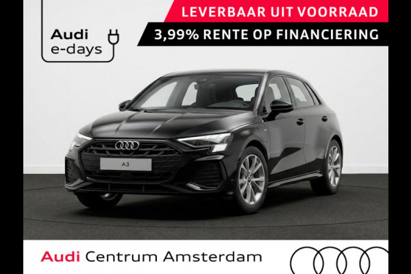 Audi A3 Sportback S edition 40 TFSI e 204 pk | Optiekpakket zwart plus | achteruitrijcamera | Trekhaak | Lichtpakket plus ambient light |