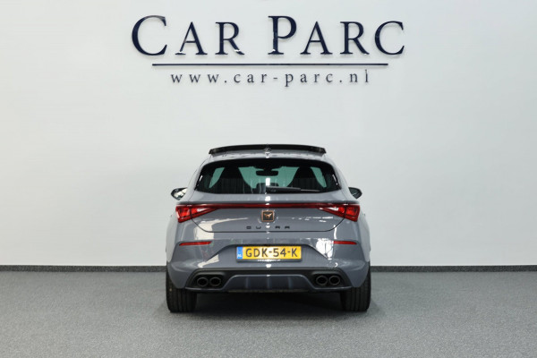 CUPRA Leon 2.0 TSI VZ 300+PK LED/VIRTUAL/SFEER/PANO/HALF LEER+S.VERWARMING+MEMORY/19"/CAM/ACC/ECC/12 MDN GARANTIE!