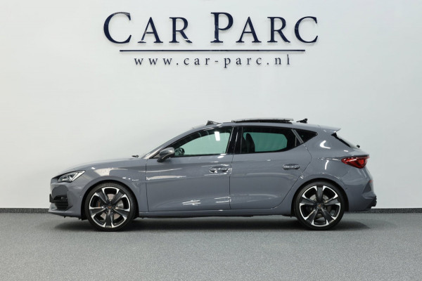 CUPRA Leon 2.0 TSI VZ 300+PK LED/VIRTUAL/SFEER/PANO/HALF LEER+S.VERWARMING+MEMORY/19"/CAM/ACC/ECC/12 MDN GARANTIE!