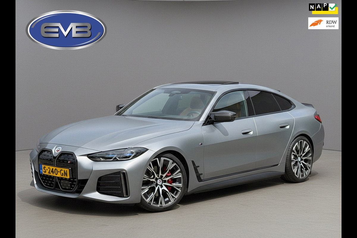 BMW i4 M50 M- Sport ac schnitzer, 20" performance, VOL OPTIES, nieuwprijs € 98738,-, 1 e eigenaar, NL auto met nap