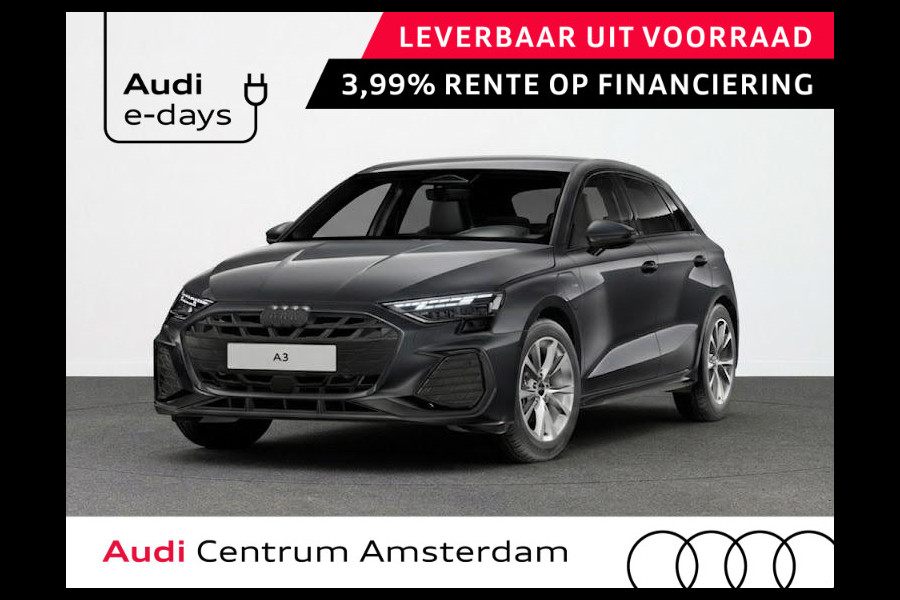 Audi A3 Sportback S edition 40 TFSI 204 pk | Optiekpakket zwart plus | Lichtpakket plus ambient light | Trekhaak | achteruitrijcamera |