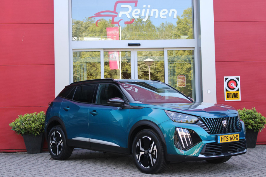 Peugeot 2008 1.2 Hybrid 145 GT AUTOMAAT | NAVIGATIE | FULL LED KOPLAMPEN | DRAADLOZE APPLE CARPLAY/ANDROID AUTO | ADAPTIVE CRUISE CONTROL | CAMERA VOOR + ACHTER | CLIMATE CONTROL | LICHTMETALEN VELGEN 17" | KEYLESS ENTRY/START | DAB+ RADIO | DODEHOEK DETECTIE | PARKEERSENSOREN VOOR + ACHTER | DRAADLOZE TELEFOONLADER |