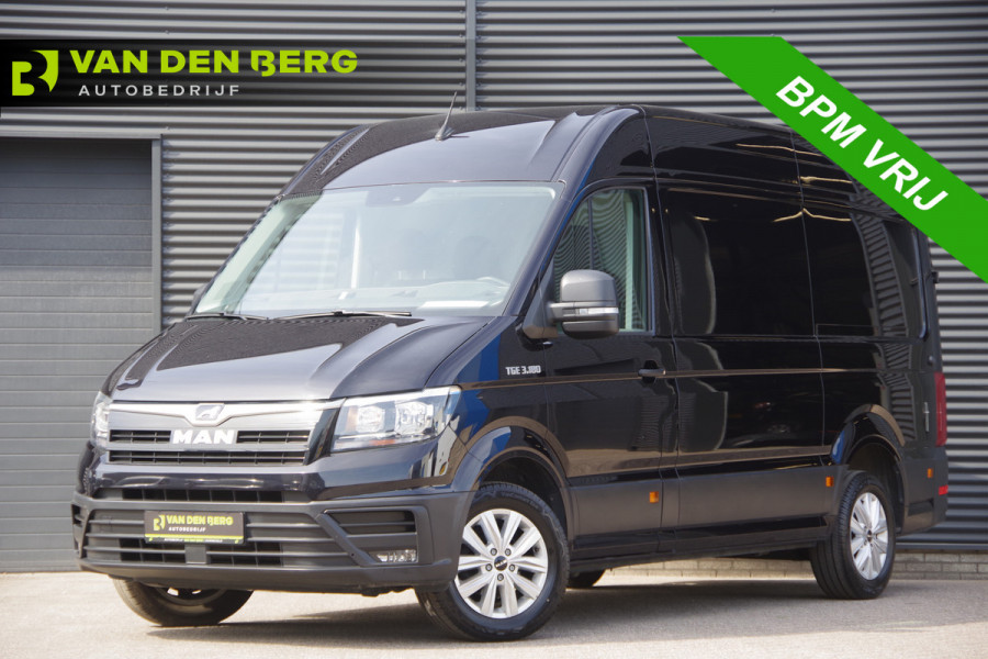 MAN TGE 3.180 35 2.0 L3H3(L2H2) 177PK AUT. 3-ZITS, TREKHAAK, CAMERA, NAVI, CRUISE, MF STUUR, GEVEERDE STOEL