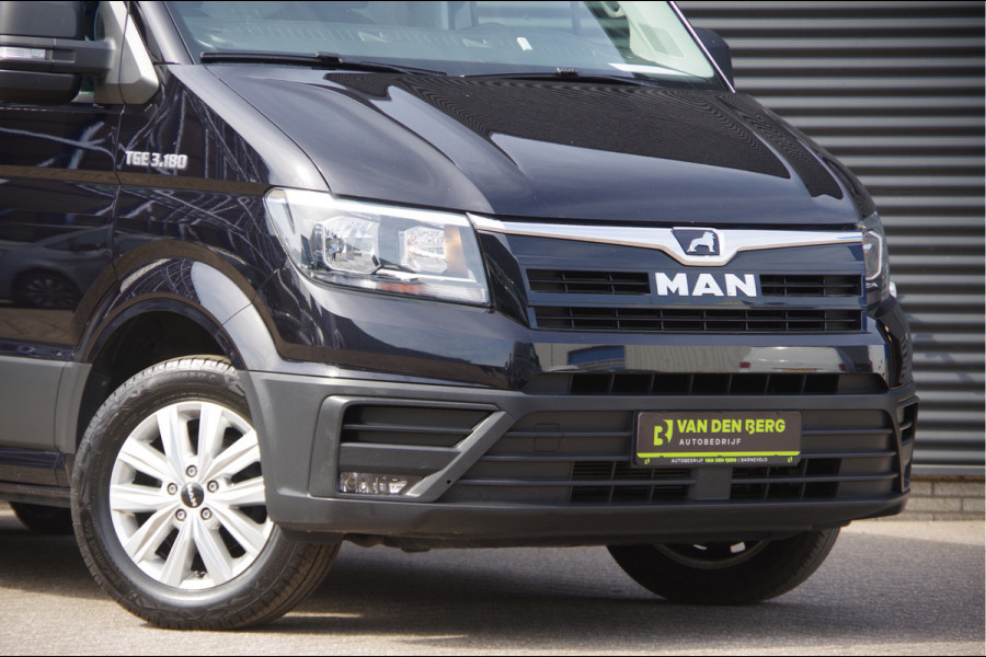 MAN TGE 3.180 35 2.0 L3H3(L2H2) 177PK AUT. 3-ZITS, TREKHAAK, CAMERA, NAVI, CRUISE, MF STUUR, GEVEERDE STOEL