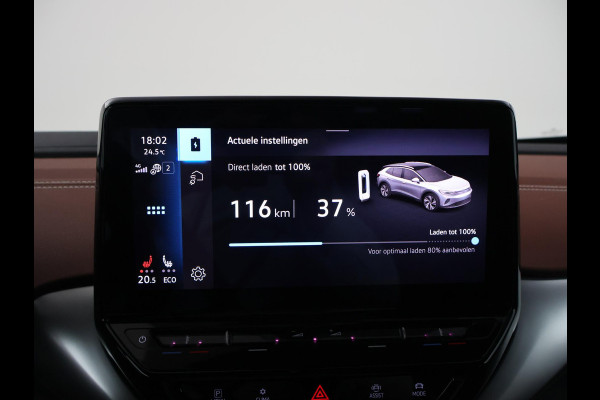 Volkswagen ID.4 PRO 77 kWh + WEGKL. TREKHAAK | ADAPTIVE CRUISE | WARMTEPOMP | STUUR/STOELVERW. | CAMERA | SFEERVERLICHTING