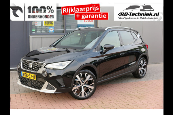 Seat Arona 1.0 TSI 70KW 95PK Xperience Connect,Led Matrix , Virtual cockpit, Keyless, Adaptive cruise, PDC, 18" LMV , Navi,App / smartlink , Bleutooth , DAB+ etc. Dealer onderhouden .