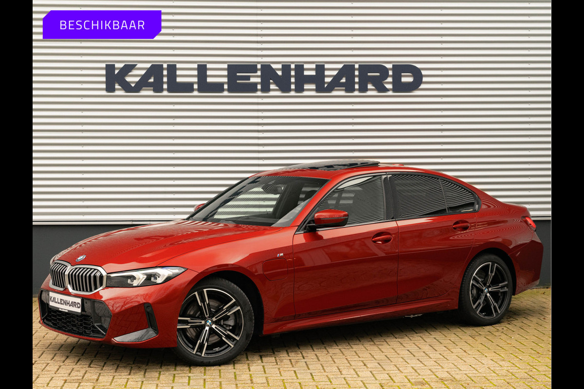 BMW 3-serie 330e M-Sport - LCI 2 - Schuifdak - Trekhaak - Widescreen - Hifi - Camera