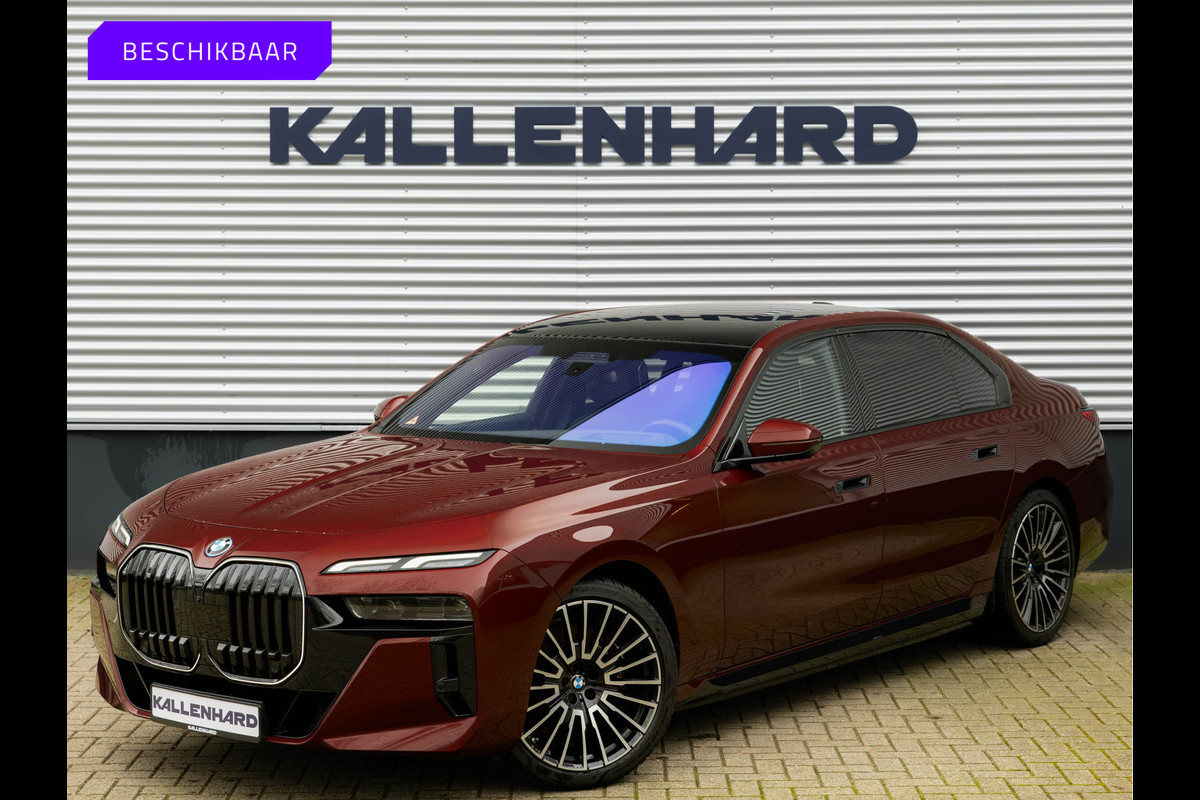 BMW i7 eDrive50 - M-Sport Pro - Skylounge - Stoelventilatie + Massage V+A - Individual Leder