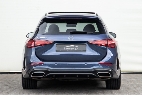 Mercedes-Benz C-Klasse Estate 300 e AMG Nightpakket, Pano, Carplay, Hybrid 2023