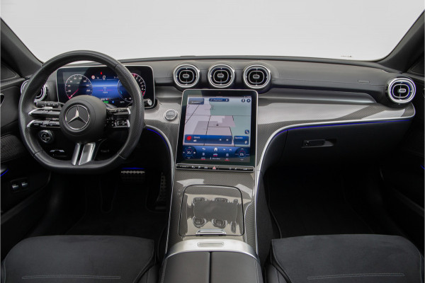Mercedes-Benz C-Klasse Estate 300 e AMG Nightpakket, Pano, Carplay, Hybrid 2023