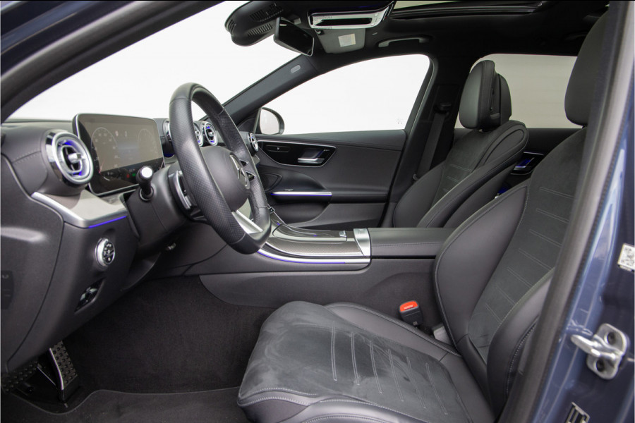 Mercedes-Benz C-Klasse Estate 300 e AMG Nightpakket, Pano, Carplay, Hybrid 2023