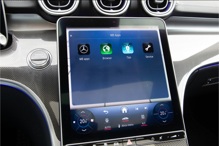 Mercedes-Benz C-Klasse Estate 300 e AMG Nightpakket, Pano, Carplay, Hybrid 2023