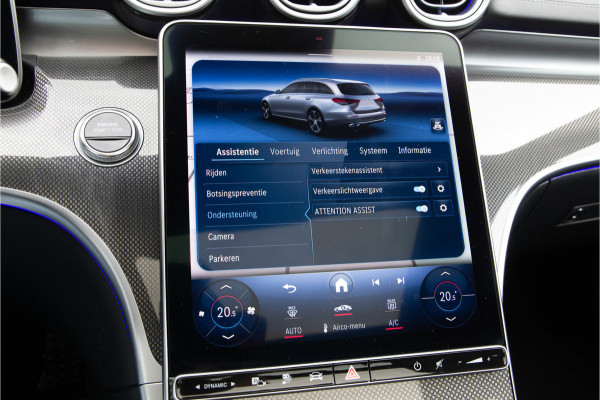 Mercedes-Benz C-Klasse Estate 300 e AMG Nightpakket, Pano, Carplay, Hybrid 2023