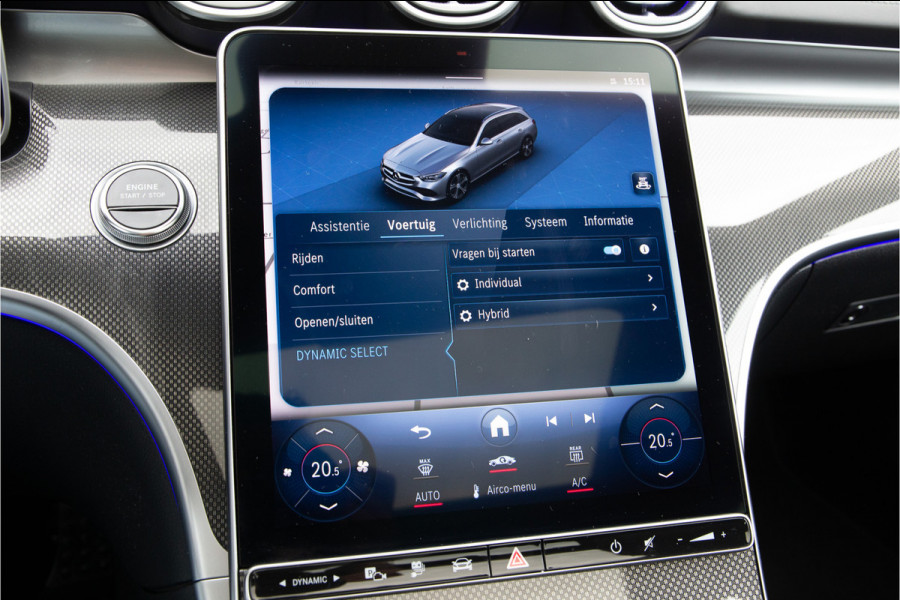 Mercedes-Benz C-Klasse Estate 300 e AMG Nightpakket, Pano, Carplay, Hybrid 2023