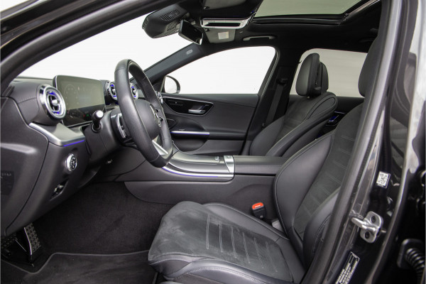 Mercedes-Benz C-Klasse Estate 300 e AMG Nightpakket, Pano, Distronic, Trekhaak, Carplay, Hybrid 2023