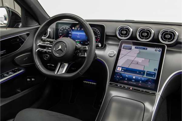 Mercedes-Benz C-Klasse Estate 300 e AMG Nightpakket, Pano, Distronic, Trekhaak, Carplay, Hybrid 2023