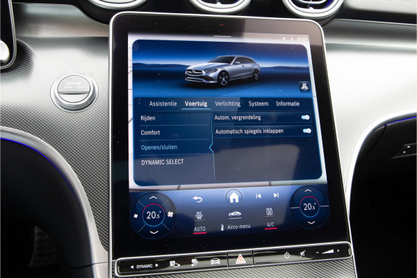 Mercedes-Benz C-Klasse Estate 300 e AMG Nightpakket, Pano, Distronic, Trekhaak, Carplay, Hybrid 2023