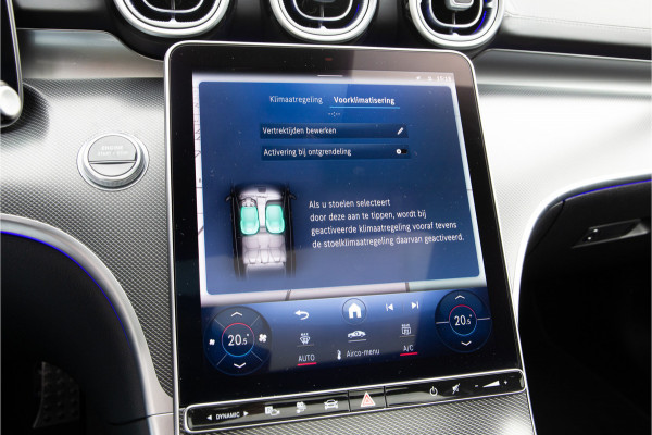 Mercedes-Benz C-Klasse Estate 300 e AMG Nightpakket, Pano, Distronic, Trekhaak, Carplay, Hybrid 2023