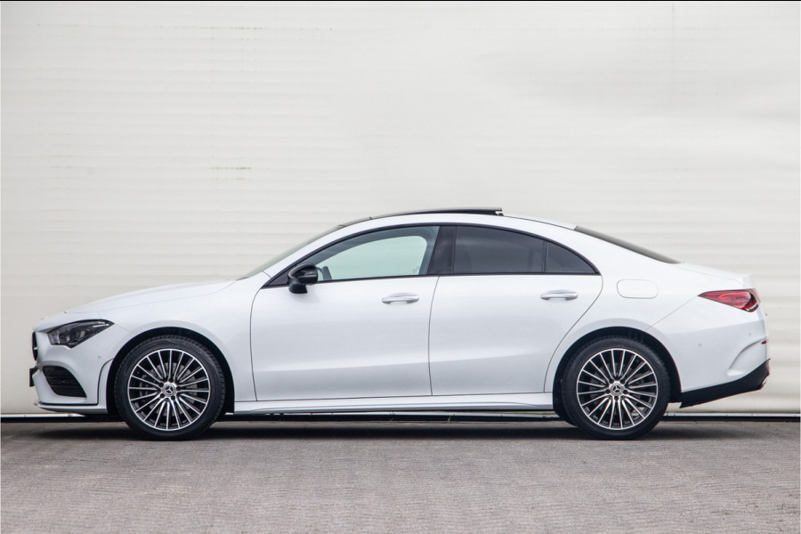 Mercedes-Benz CLA-Klasse 250 e AMG Premium Plus, Pano, Head-up, Distronic, Nightpakket