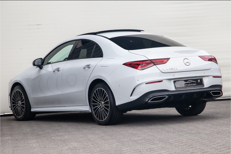 Mercedes-Benz CLA-Klasse 250 e AMG Premium Plus, Pano, Head-up, Distronic, Nightpakket