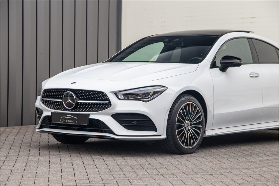 Mercedes-Benz CLA-Klasse 250 e AMG Premium Plus, Pano, Head-up, Distronic, Nightpakket